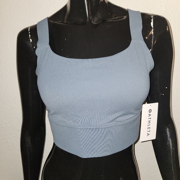 Athleta Other - Athleta Warrior Twist Longline Bra Size L